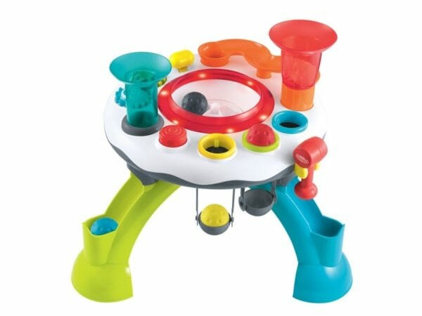 ELC Little Senses Lights and Sounds Activity Table – White (DISKON – Bagian Tengah Tidak Bisa Berputar) ELC Little Senses Lights and Sounds Activity Table – White (DISKON – Bagian Tengah Tidak Bisa Berputar)