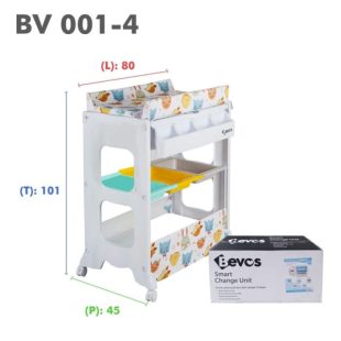 Bevos 2in1 Baby Bath & Changing Station Baby Tafel BV 001-4