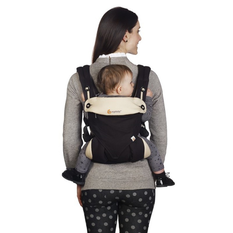 Ergobaby 360 4-Position Baby Carrier – Black Camel 5 Ergobaby 360 4-Position Baby Carrier – Black Camel 5
