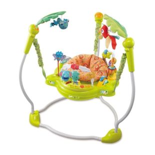 Babyelle Jungle Jumperoo – Green (DISKON KONDISI) Babyelle Jungle Jumperoo – Green (DISKON KONDISI)