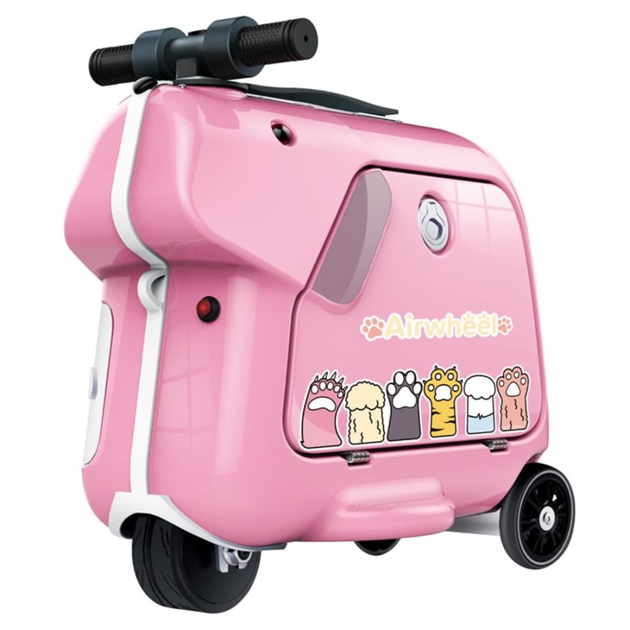 Airwheel SQ 3 Mini Ride Luggage – Pink (DISKON – MUSIK MATI)