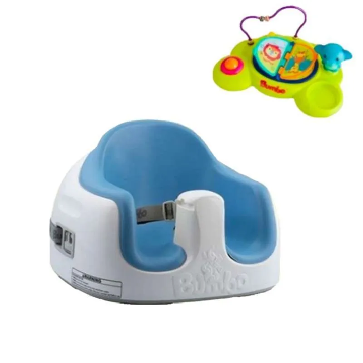 Bumbo Multi Seat With Playtop Safari – Powder Blue Bumbo Multi Seat With Playtop Safari – Powder Blue