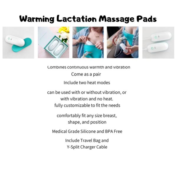 La Vie LaVie Warming Lactation Massage Pads 5 La Vie LaVie Warming Lactation Massage Pads 5