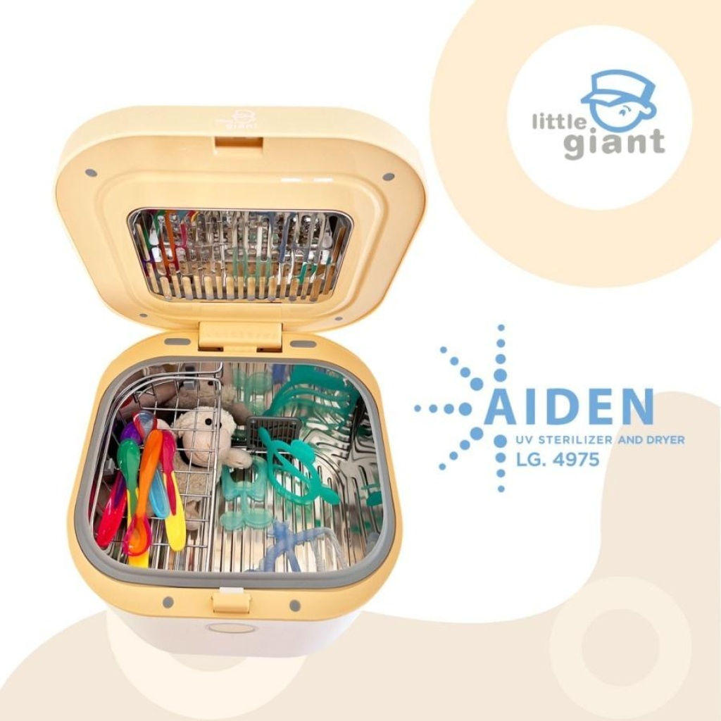 Little Giant Aiden UV Sterilizer & Dryer – Yellow 2 Little Giant Aiden UV Sterilizer & Dryer – Yellow 2