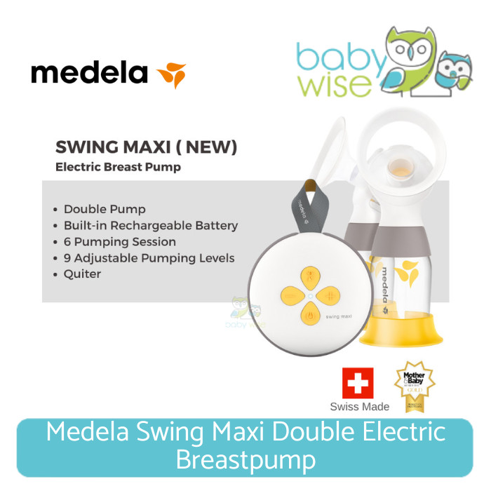 NEW UNIT – Medela Swing Maxi Double 2.0 Electric Breastpump – FLEX 2 NEW UNIT – Medela Swing Maxi Double 2.0 Electric Breastpump – FLEX 2