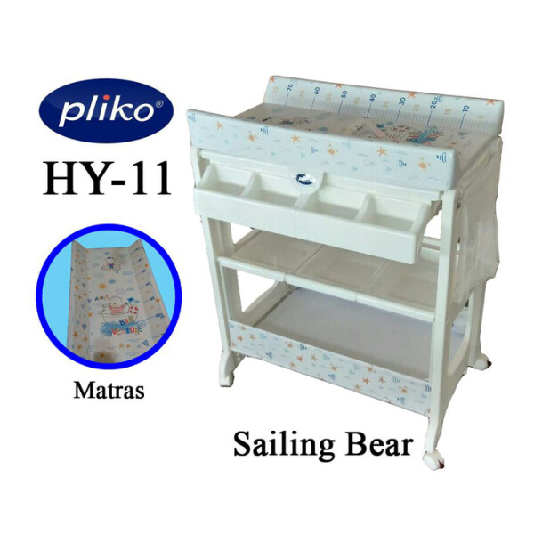Pliko Baby Tafel Changing Table – Sailing Bear