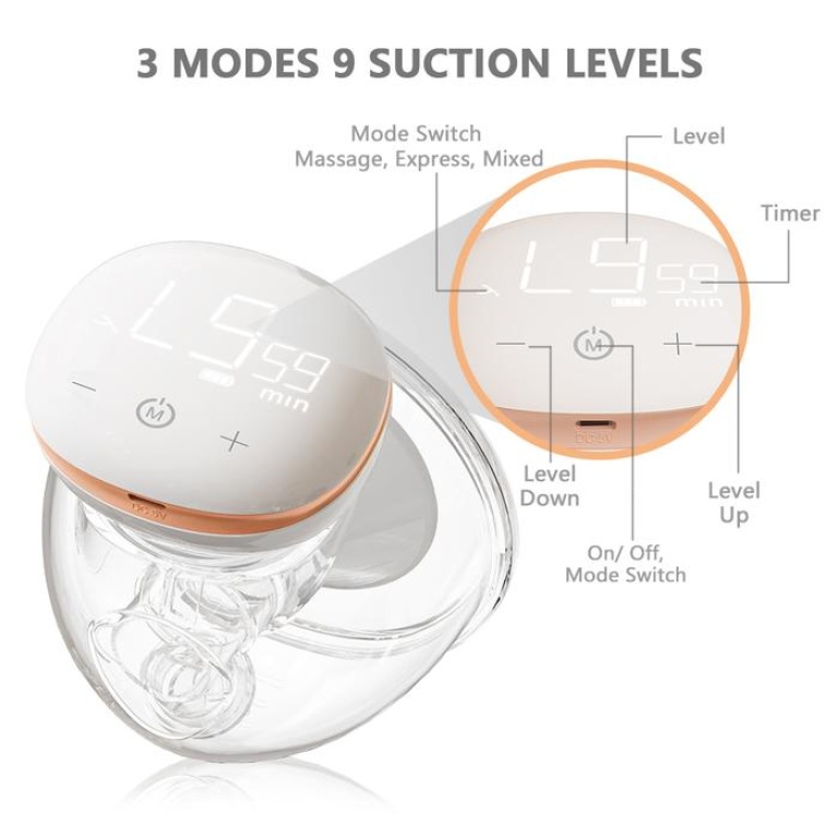 NEW UNIT Youha The Ins Gen 3 Handsfree Breastpump – 24mm 2 NEW UNIT Youha The Ins Gen 3 Handsfree Breastpump – 24mm 2