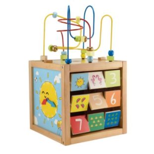 ELC Giant Wooden Activity Cube