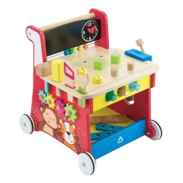 ELC Wooden Activity Workbench Walker ELC Wooden Activity Workbench Walker