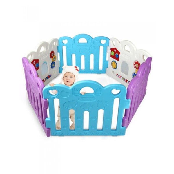 Haenim Petite Baby Play Room Fence – Purple Haenim Petite Baby Play Room Fence – Purple